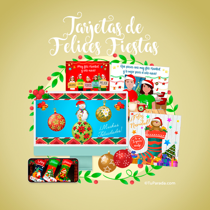 Conoce las Tarjetas de Navidad