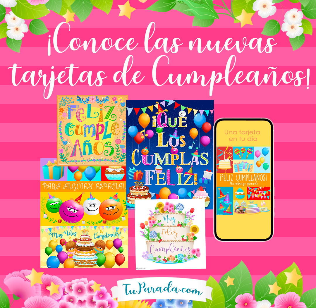 Tarjetas de cumpleaños